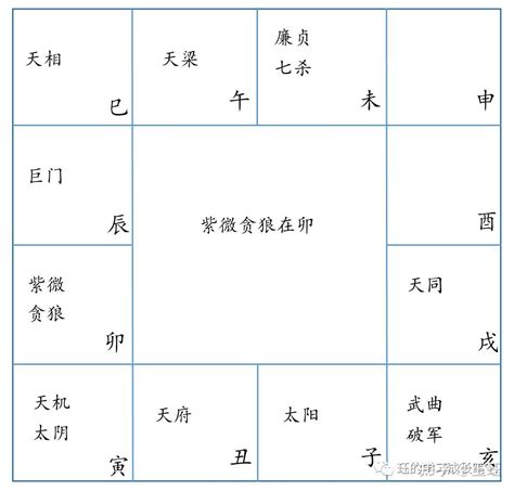 紫微方位|紫微斗数命盘解读